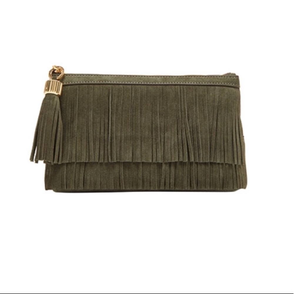 India Hicks Fringe Bag.